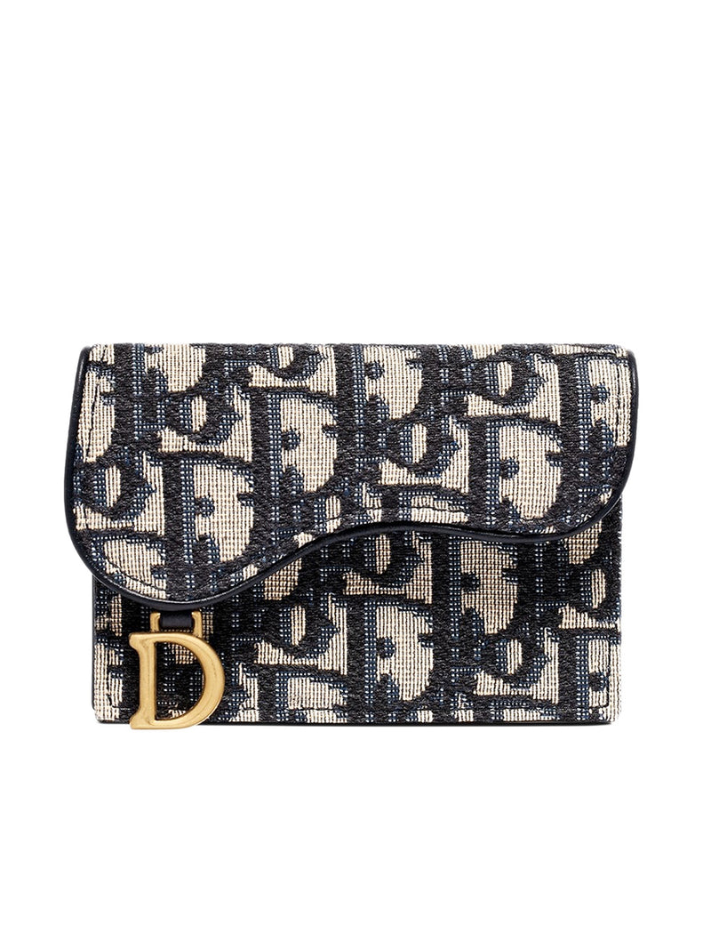 Dior Dior Oblique Jacquard Zipped Wallet Wallets and Small Leather  GoodsWallets IFCHICCOM